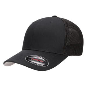 black-flexfit-trucker