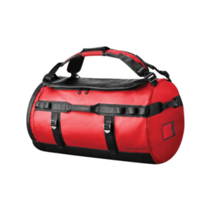 red-duffle