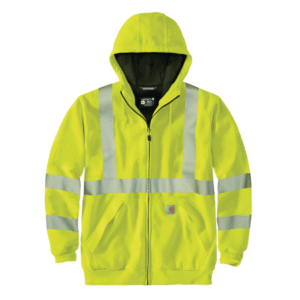 High-Visibility Thermal-Lined Full-Zip Class 3 Hoodies