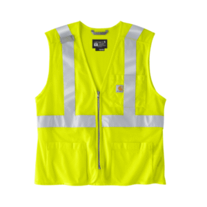 High-Visibility Mesh Multi-Pocket Class 2 Vest