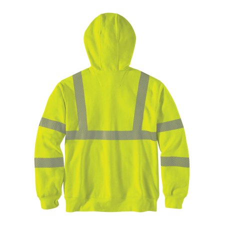 FR HV Force Full-Zip Class 3 Sweatshirt - Image 2